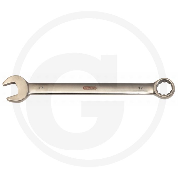 Ks tools titanium+ ringsteeksleutel, gebogen, 11 mm - titanium, 42% lichter, roestvrij - 15° bekhoek Ks tools titanium+ ringsteeksleutel, gebogen, 11 mm - titanium, 42% lichter, roestvrij - 15° bekhoek