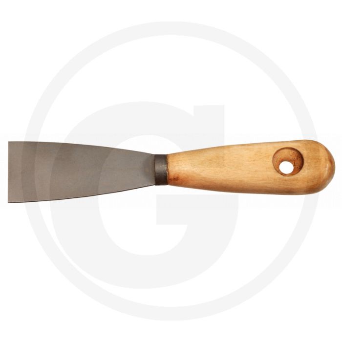 Ks tools titanium+ plamuurmes, 210 mm - titanium, vonkvrij, houten greep Ks tools titanium+ plamuurmes, 210 mm - titanium, vonkvrij, houten greep
