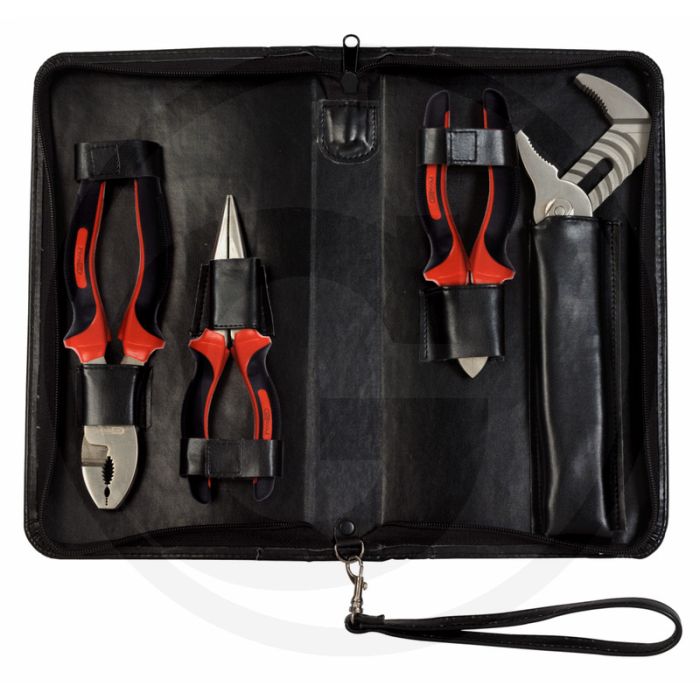 Ks tools titanium+ tangenset, 4-dlg. | vonkvrij, titanium, 2-komponentengriff | 700g Ks tools titanium+ tangenset, 4-dlg. | vonkvrij, titanium, 2-komponentengriff | 700g