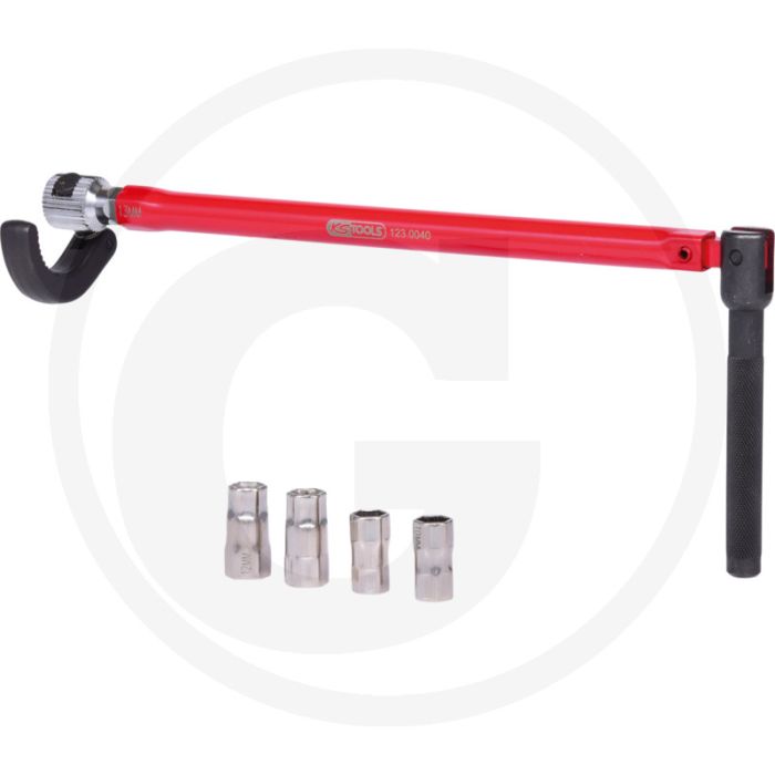 Ks tools standhahn-mutternschlüssel-satz, 6-tlg. voor wasch- und spülbecken, 13,0-32,0 mm Ks tools standhahn-mutternschlüssel-satz, 6-tlg. voor wasch- und spülbecken, 13,0-32,0 mm