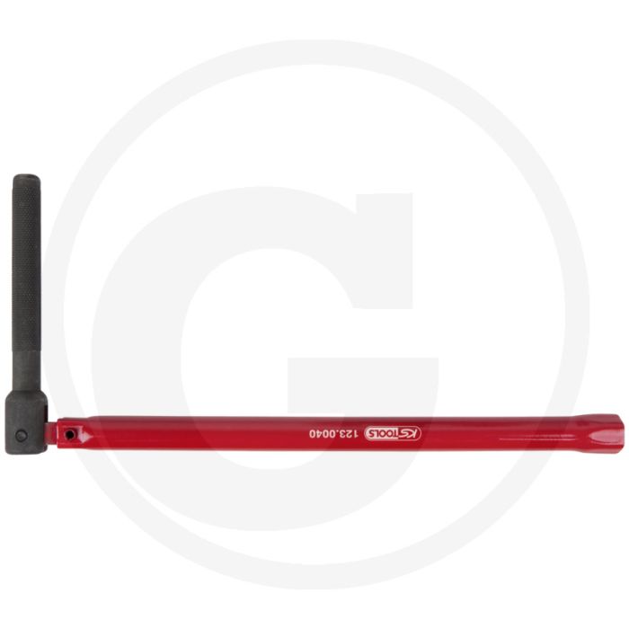 Ks tools standhahn-mutternschlüssel mit adapter, 260 mm - lengte 280 mm Ks tools standhahn-mutternschlüssel mit adapter, 260 mm - lengte 280 mm