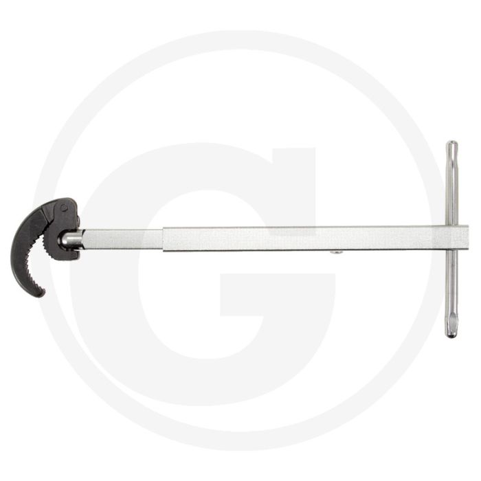 Ks tools clé à molette telesscoop, Ø 32-63mm, réglable, chromée, acier spécial Ks tools clé à molette telesscoop, Ø 32-63mm, réglable, chromée, acier spécial