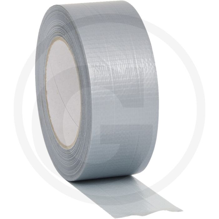 Ks tools textielplakband, zilver, 50 mm x 50 m, hittebestendig en waterafstotend Ks tools textielplakband, zilver, 50 mm x 50 m, hittebestendig en waterafstotend
