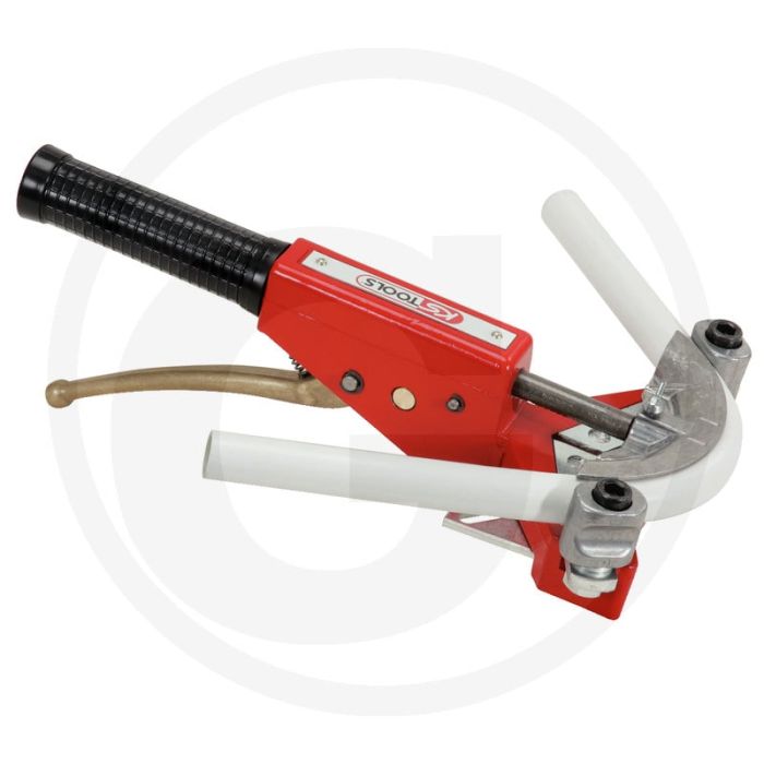 Ks tools : cintreuse à cliquet pour des angles de cintrage allant jusqu'à 90° - dimensions : 320 x 130 x 430 mm