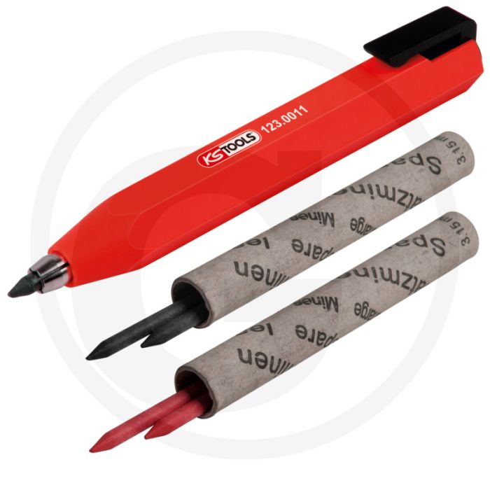 Ks tools fallminenstift-satz, 5-tlg. für sanitär, heizung und elektro Ks tools fallminenstift-satz, 5-tlg. für sanitär, heizung und elektro