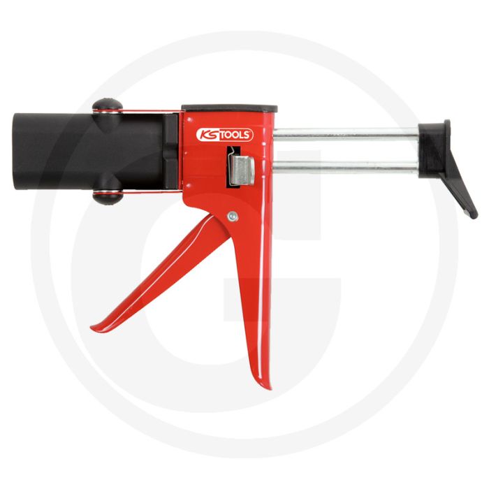 Ks tools handpistool voor duopatronen, 170 mm - voor 2-componentenlijmen