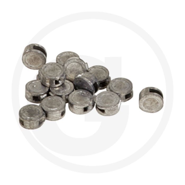 Ks tools zegellood 8mm, 250g - speciaal staal - 68x25x87mm Ks tools zegellood 8mm, 250g - speciaal staal - 68x25x87mm