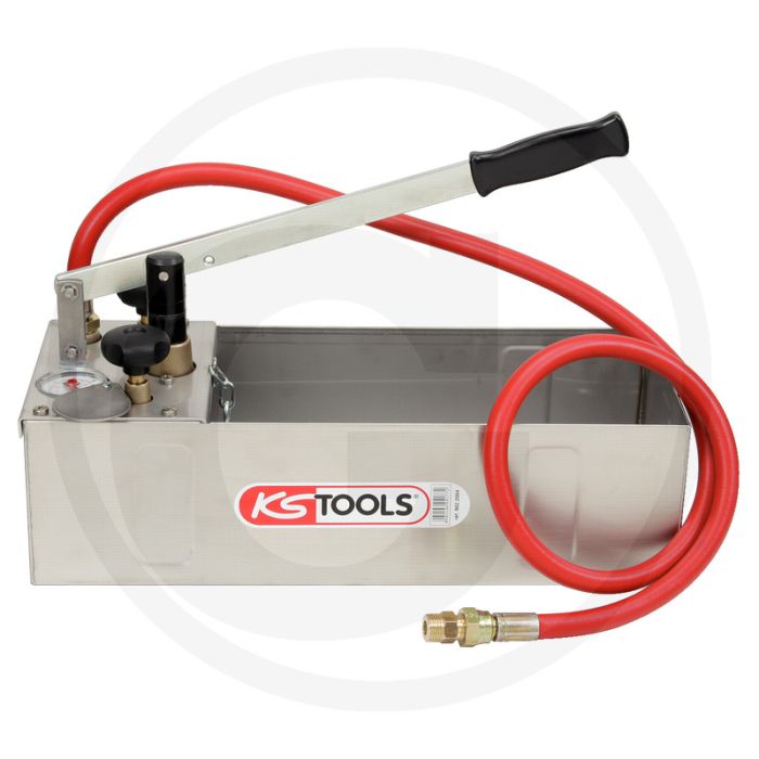 Ks tools roestvrijstaal druktestpomp, 12 liter - max. 20 bar werkdruk Ks tools roestvrijstaal druktestpomp, 12 liter - max. 20 bar werkdruk