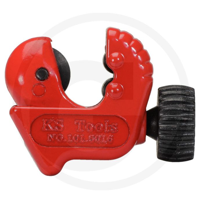 Ks tools mini-pijpsnijder, 3 - 16 mm, ergonomisch gevormd met 2 steunrollen