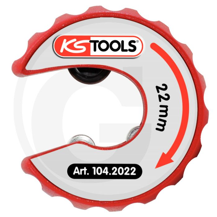 Ks tools koperebuissnijder 22 mm - met ratelfunctie Ks tools koperebuissnijder 22 mm - met ratelfunctie