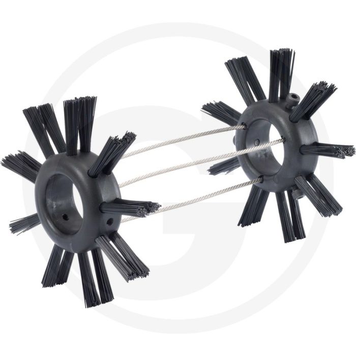 Ks tools opzetborstel voor buiscamera, dn 100 - diameter 100mm Ks tools opzetborstel voor buiscamera, dn 100 - diameter 100mm