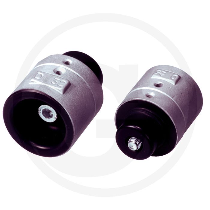 Ks tools Schweißstück für Muffenschweißer Ø 16 mm - teflonbeschichtet, b=38mm