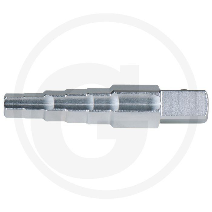 Ks tools universele sleutel, 6 maten, 9,5-17 mm, 3\/8\"-1\/2\"-3\/4\", umsteckratsche 130.1000
