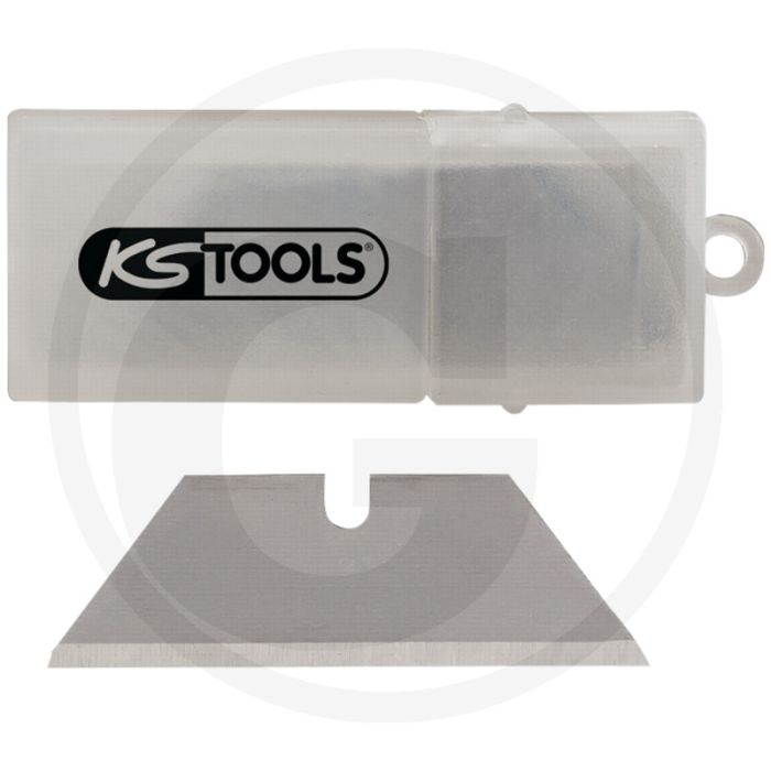 Ks tools trapezium-messen 5 per pak, voor 970.2173 - dikte 0,45mm