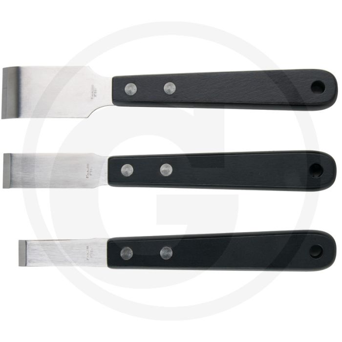 Ks tools schabmeißel-satz,3-tlg. - ideal zum entfernen von plaketten und dichtungen Ks tools schabmeißel-satz,3-tlg. - ideal zum entfernen von plaketten und dichtungen