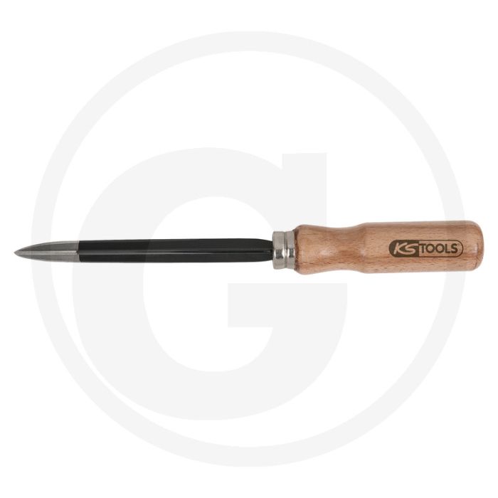 Ks tools dreikant-hohlschaber, 200mm - spezial-werkzeugstahl Ks tools dreikant-hohlschaber, 200mm - spezial-werkzeugstahl