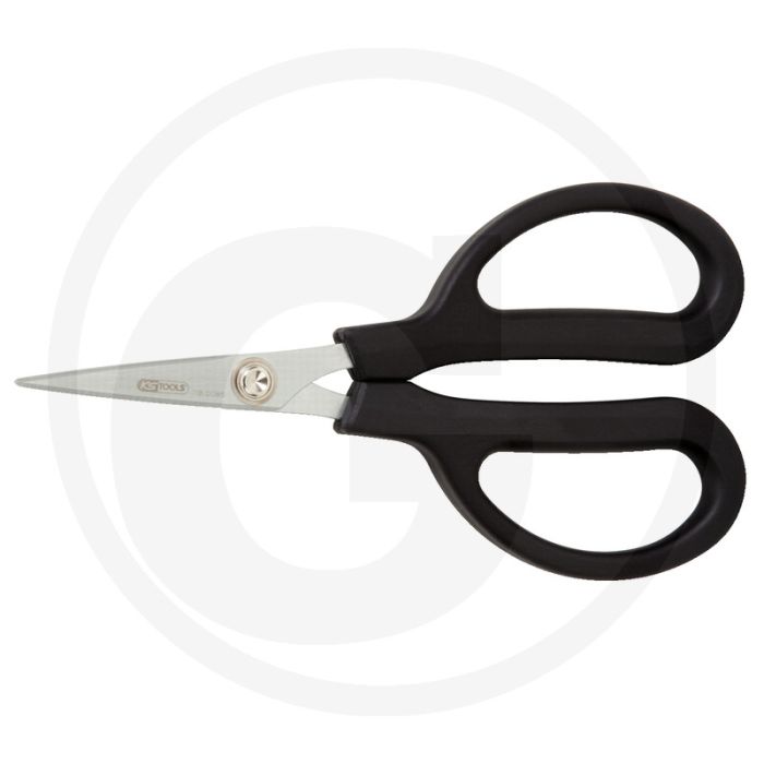 Ks tools universeel-kevlar-werkplaatsschaar, 140 mm - inox, recht, 1-componentengreep Ks tools universeel-kevlar-werkplaatsschaar, 140 mm - inox, recht, 1-componentengreep