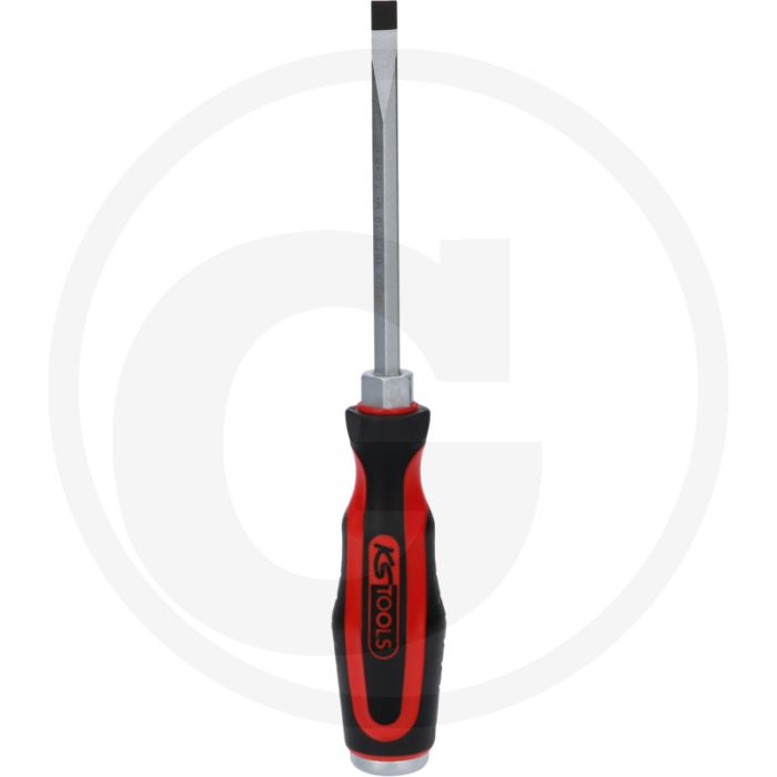 Ks tools ergotorquemax schlitz-schraubendreher, 8,0mm, 310mm - gehärtete klinge & optimale drehkraftübertragung Ks tools ergotorquemax schlitz-schraubendreher, 8,0mm, 310mm - gehärtete klinge & optimale drehkraftübertragung