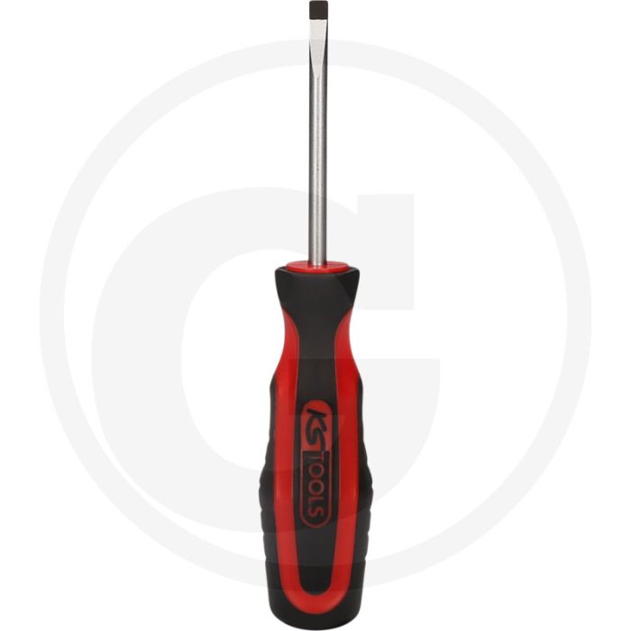 Ks tools ergotorqueplus schlitz-schraubendreher, 5,5mm, 180 - gehärtete klinge & 2-komponentengriff Ks tools ergotorqueplus schlitz-schraubendreher, 5,5mm, 180 - gehärtete klinge & 2-komponentengriff