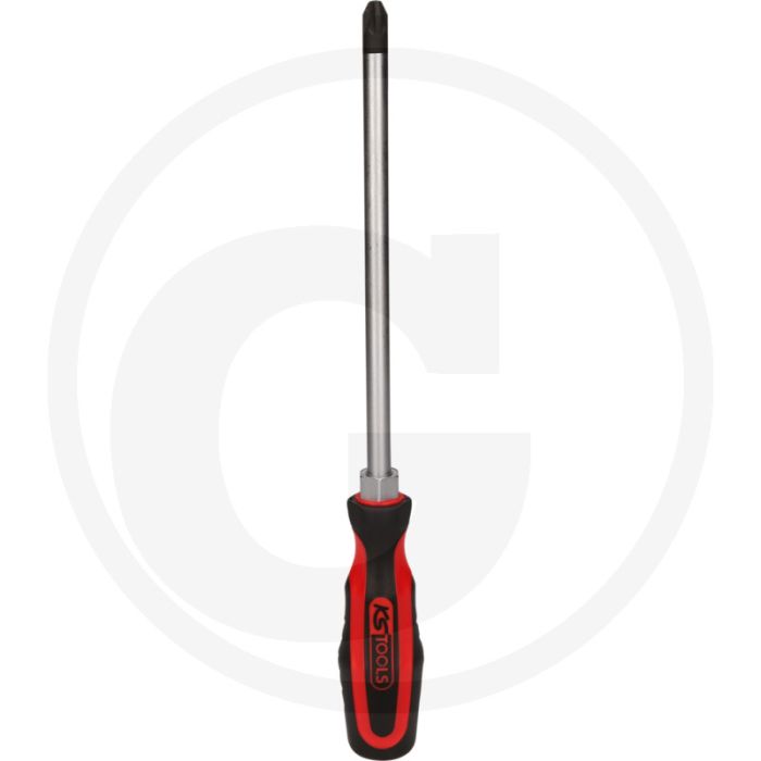 Ks tools ergotorqueplus schraubendreher, pz4, 310mm - gehärtete klinge & optimale drehkraftübertragung Ks tools ergotorqueplus schraubendreher, pz4, 310mm - gehärtete klinge & optimale drehkraftübertragung