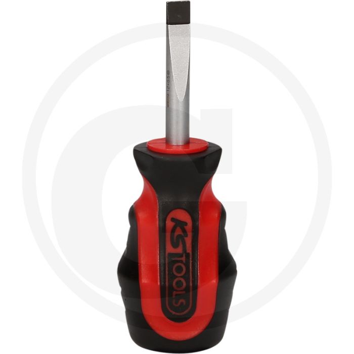 Ks tools ergotorqueplus schlitz-schraubendreher, kurz, 6,5mm - extra kurze klinge Ks tools ergotorqueplus schlitz-schraubendreher, kurz, 6,5mm - extra kurze klinge