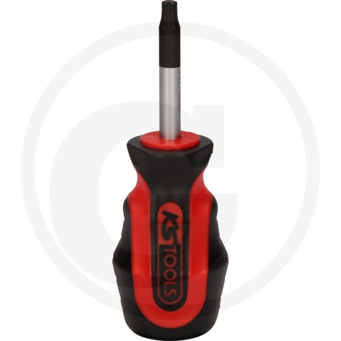 Ks tools ergotorqueplus schraubendreher, t25, kurz - rundes profil, chrom vanadium klinge - 47g Ks tools ergotorqueplus schraubendreher, t25, kurz - rundes profil, chrom vanadium klinge - 47g