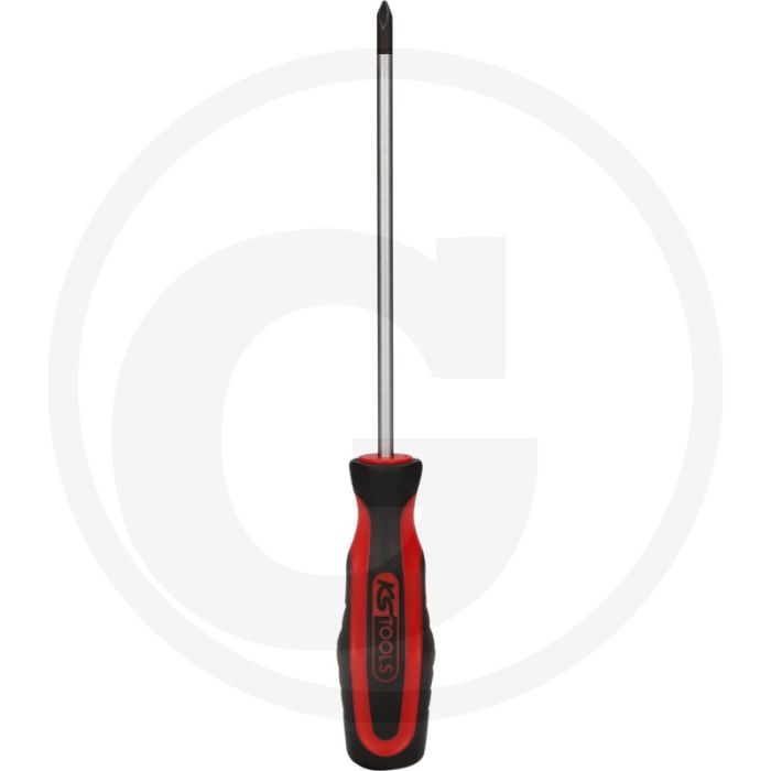 Ks tools ergotorqueplus schraubendreher, ph1, 255mm - gehärtete klinge, chrom vanadium Ks tools ergotorqueplus schraubendreher, ph1, 255mm - gehärtete klinge, chrom vanadium
