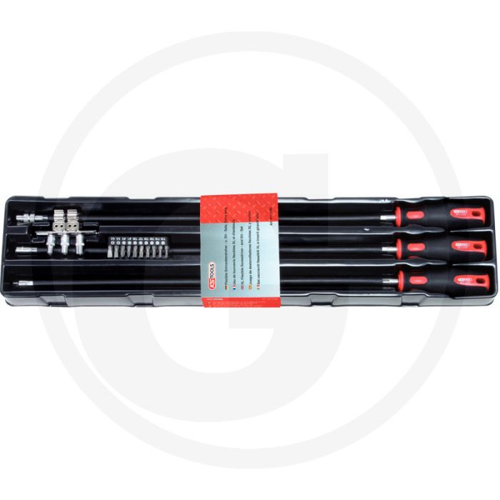 Ks tools ergotorque® schroevendraaierset, 16-delig - flexibele schroevendraaierset met 2-komponentengriff Ks tools ergotorque® schroevendraaierset, 16-delig - flexibele schroevendraaierset met 2-komponentengriff