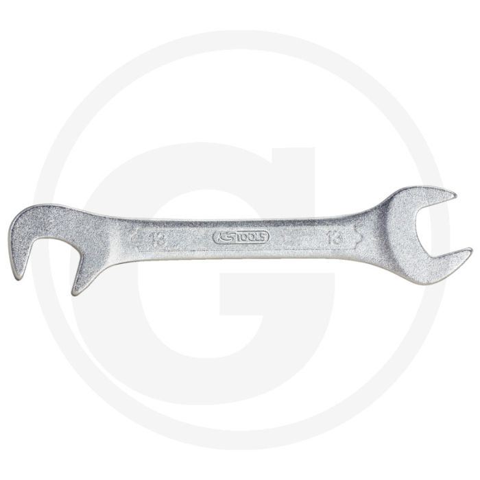 Ks tools classic dubbele steeksleutel, 15° en 75° gebogen, 9mm - extra flach Ks tools classic dubbele steeksleutel, 15° en 75° gebogen, 9mm - extra flach