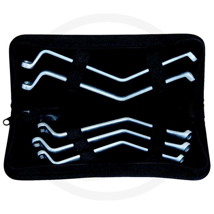 Ks tools classic Bremsenentlüftungsschlüssel-Satz, 5-teilig, 7 - 11 mm - zum Entlüften der Bremsen ohne Demontage der Räder