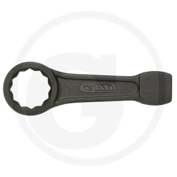 Ks tools schlag-ringschlüssel, 1" - flanktraction-profil, din 7444, mit schlagkante Ks tools schlag-ringschlüssel, 1" - flanktraction-profil, din 7444, mit schlagkante