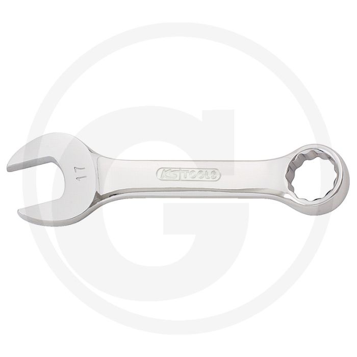 Ks tools chromeplus® ringsteeksleutel, extra kort, 11mm - flanktraction-profil, maulstellung 15° abgewinkelt Ks tools chromeplus® ringsteeksleutel, extra kort, 11mm - flanktraction-profil, maulstellung 15° abgewinkelt