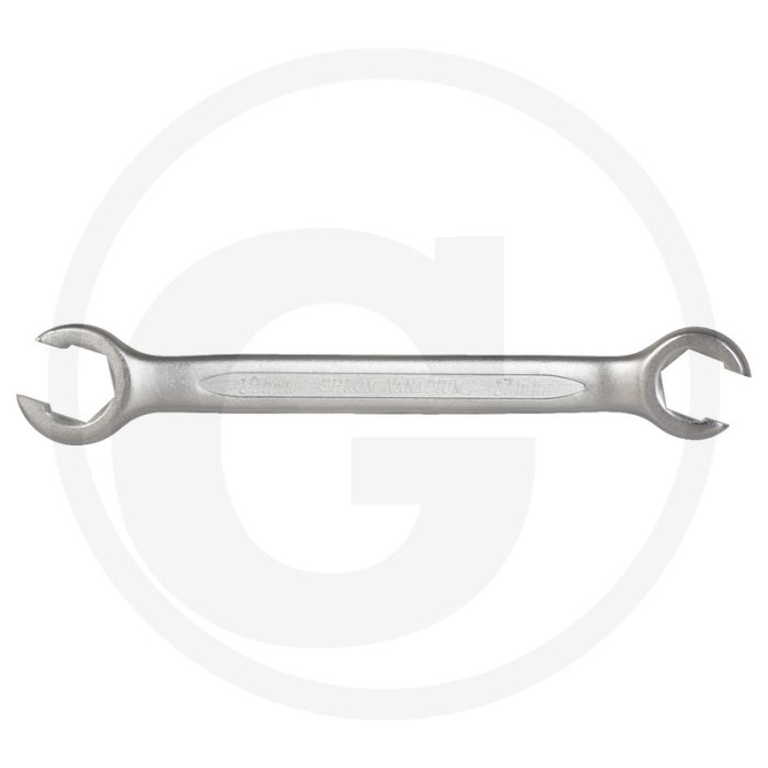 Ks tools classic open dubbele ringsleutel, gebogen, 14x15 mm - 6-kant, din 3118, chrom vanadium Ks tools classic open dubbele ringsleutel, gebogen, 14x15 mm - 6-kant, din 3118, chrom vanadium