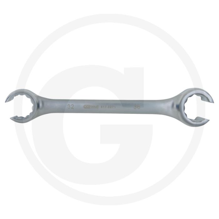 Ks tools classic offener doppel-ringschlüssel, abgewinkelt, 32x36mm, chrom vanadium Ks tools classic offener doppel-ringschlüssel, abgewinkelt, 32x36mm, chrom vanadium