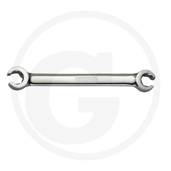 Ks tools chromeplus® open dubbele ringsleutel, gebogen, 1/2"x9/16" - 6-kant, din 3118, maulstellung 15° abgewinkelt, Öffnung 15° versetzt Ks tools chromeplus® open dubbele ringsleutel, gebogen, 1/2"x9/16" - 6-kant, din 3118, maulstellung 15° abgewinkelt, Öffnung 15° versetzt