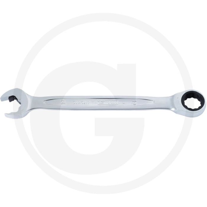 Ks tools ratel-ringsteeksleutel met steek-ratelfunctie - draaimoment nm: 364 Ks tools ratel-ringsteeksleutel met steek-ratelfunctie - draaimoment nm: 364
