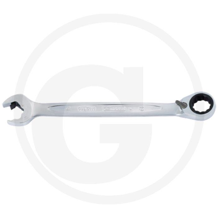 Ks tools duo gearplus clé à cliquet 22mm - commutable, 72 dents, zingué