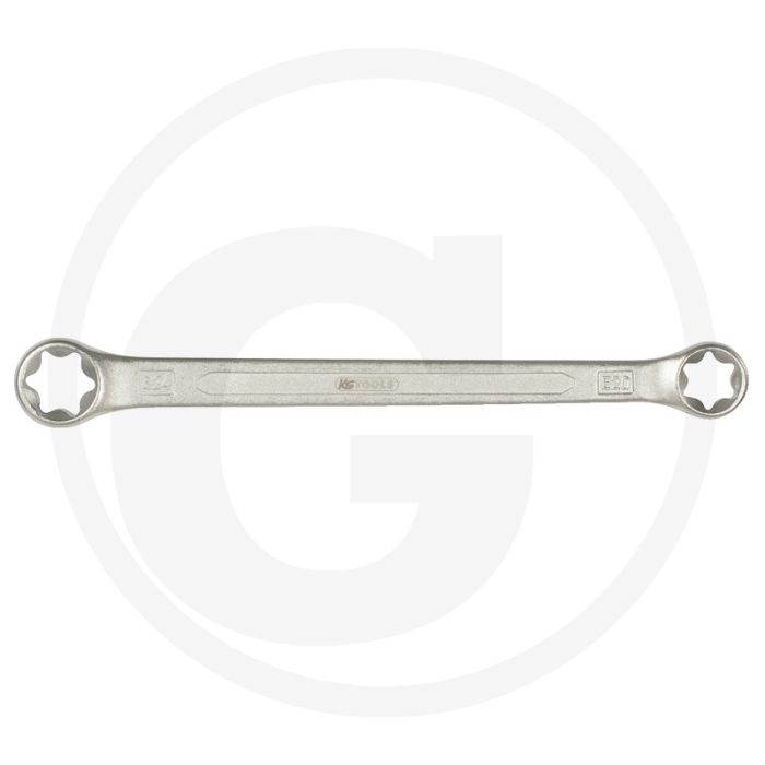Ks tools classic tx-e dubbele ringsleutel, e7xe11 - matt satiniert, 16x8x129mm, gewicht 50g Ks tools classic tx-e dubbele ringsleutel, e7xe11 - matt satiniert, 16x8x129mm, gewicht 50g