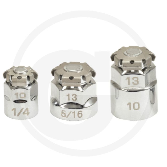 Ks tools gearplus® bit-adapter, 1/4"x10 mm - flank traction profiel Ks tools gearplus® bit-adapter, 1/4"x10 mm - flank traction profiel