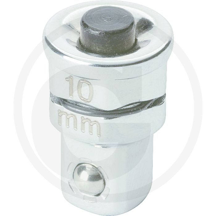 Ks tools gearplus® bit-adapter voor doppen, 1/4"x10 mm - snellosfunctie Ks tools gearplus® bit-adapter voor doppen, 1/4"x10 mm - snellosfunctie