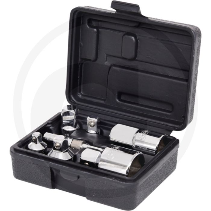 Ks tools 1/4"+3/8"+1/2"+3/4" chromeplus vergrößerungs- und - dopsleutelset - chrom vanadium Ks tools 1/4"+3/8"+1/2"+3/4" chromeplus vergrößerungs- und - dopsleutelset - chrom vanadium