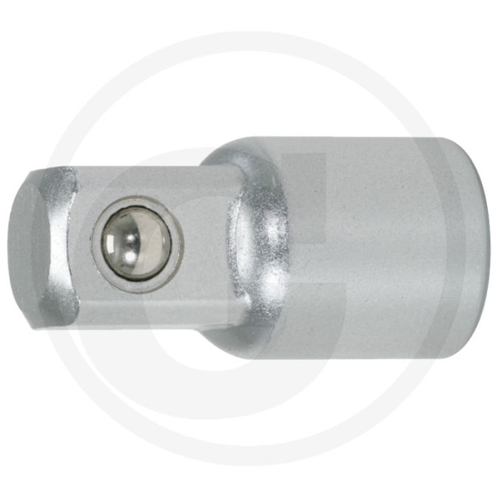Ks tools 3/8" verloopadapter, 3/8"f x 1/2"m van 3/8" op 1/2" - din 3123 / iso 3316, vierkantantrieb, chrom vanadium Ks tools 3/8" verloopadapter, 3/8"f x 1/2"m van 3/8" op 1/2" - din 3123 / iso 3316, vierkantantrieb, chrom vanadium