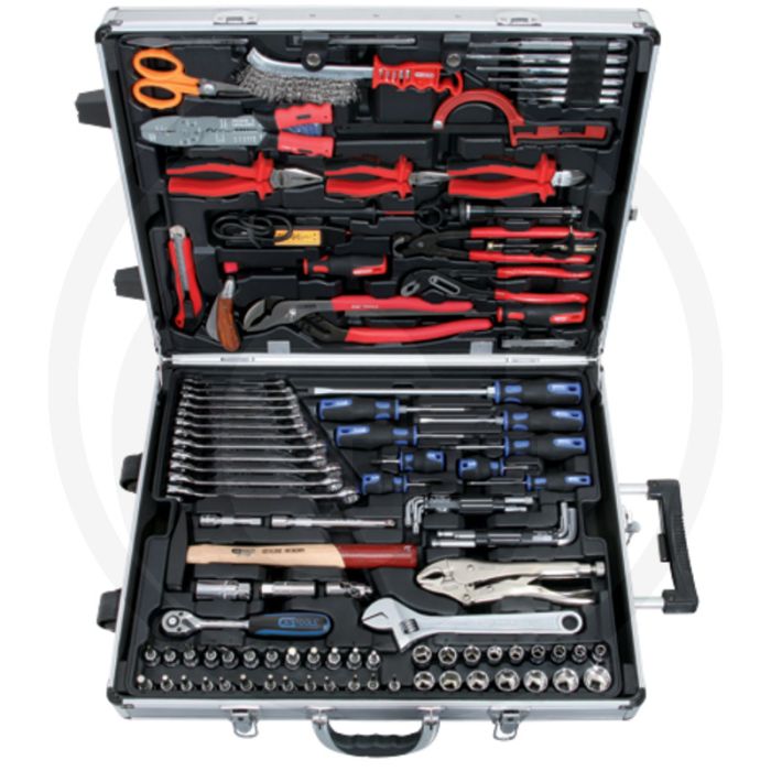 Ks tools 172-delige chromeplus® universele-gereedschapsset met aluminium koffer
