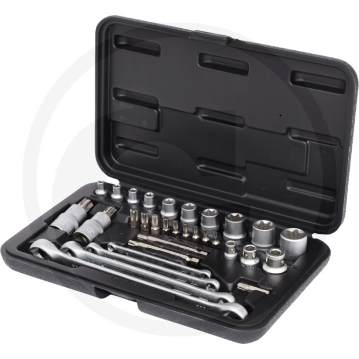 Ks tools 31-teiliger tx-schlüssel-satz, chrom-vanadium, kunststoffkoffer Ks tools 31-teiliger tx-schlüssel-satz, chrom-vanadium, kunststoffkoffer