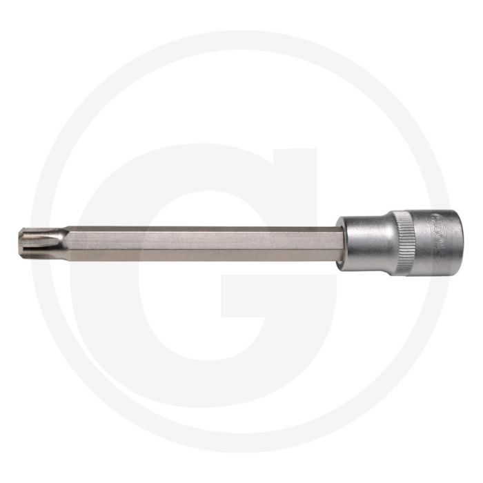 Ks tools 1/2" bit-dopsleutel ribe, l=240mm, m10 - lange uitvoering, super chroom-vanadiumstaal