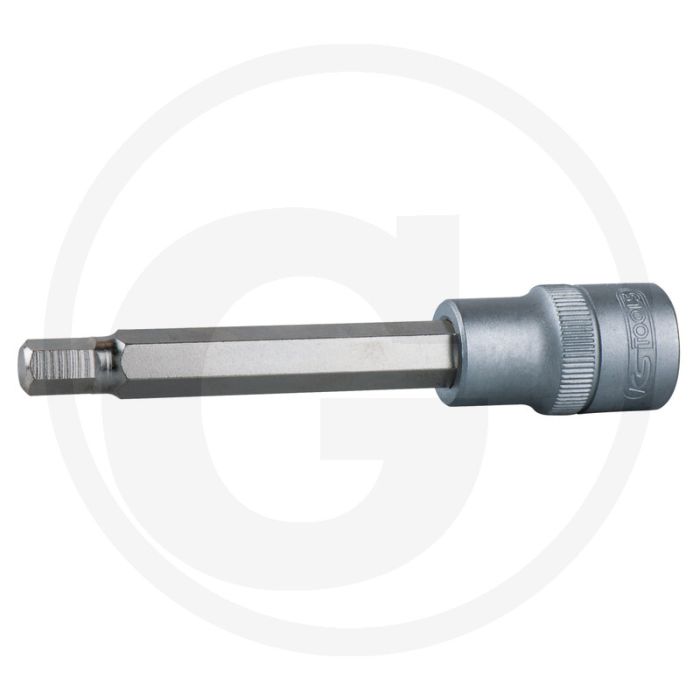 Ks tools 1/2" bit-stecknuss innensechskant, lang, 13 mm - din 7422, iso 1174, chrom vanadium Ks tools 1/2" bit-stecknuss innensechskant, lang, 13 mm - din 7422, iso 1174, chrom vanadium