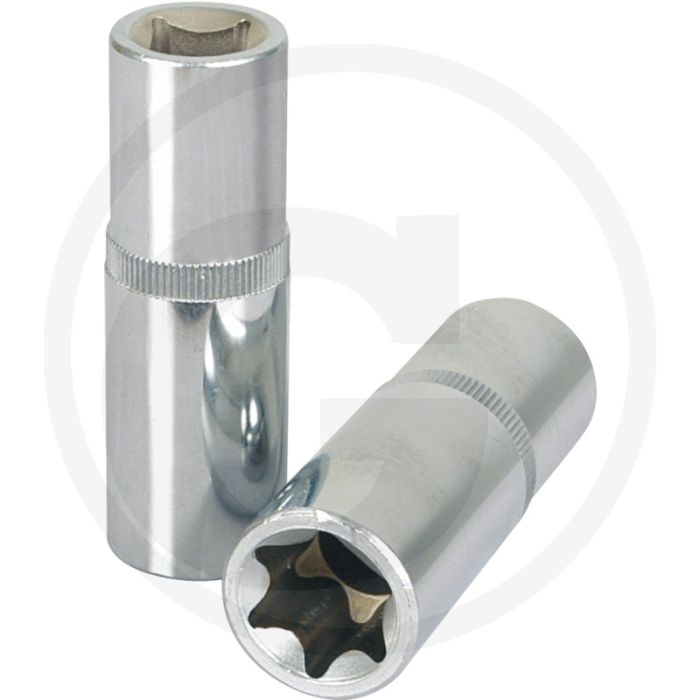 Ks tools 1/2" chromeplus® dopsleutel tx-e, lang, e24 - torx-e, 30x30x80mm Ks tools 1/2" chromeplus® dopsleutel tx-e, lang, e24 - torx-e, 30x30x80mm