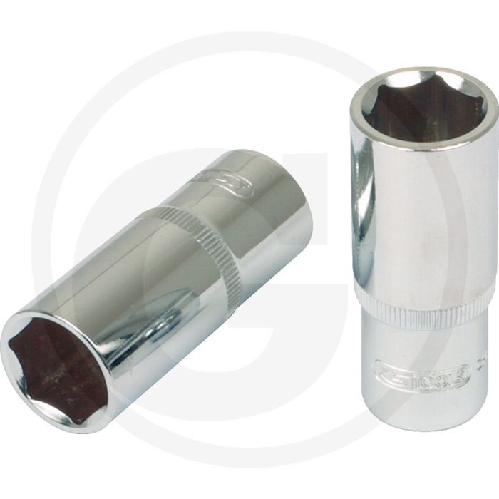 Ks tools 1/4" chromplus sechskant-stecknuss, lang, 9/16" - lange ausführung, chrom vanadium Ks tools 1/4" chromplus sechskant-stecknuss, lang, 9/16" - lange ausführung, chrom vanadium