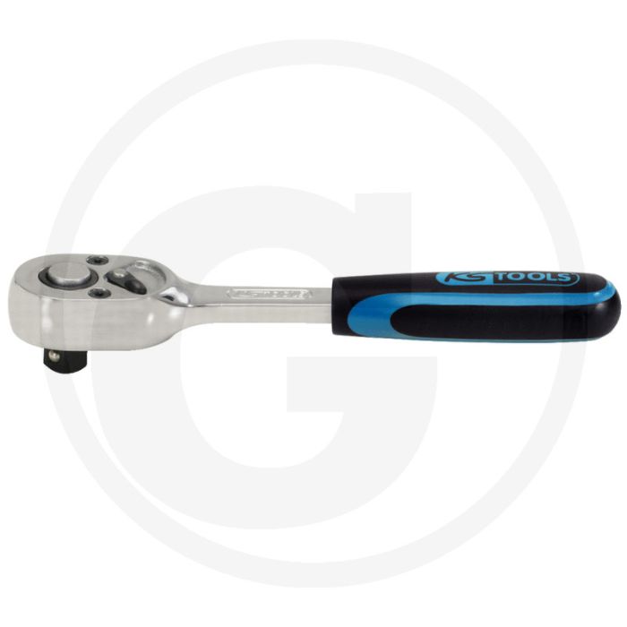 Ks tools 1/4" mini-omschakelbare ratel, 72 tanden - ergonomisch 2-komponentengreep Ks tools 1/4" mini-omschakelbare ratel, 72 tanden - ergonomisch 2-komponentengreep