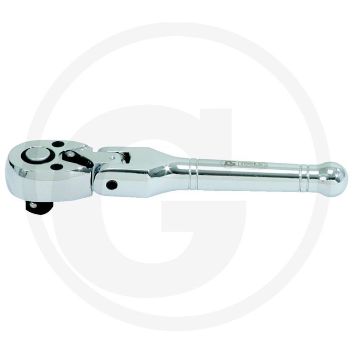 Ks tools 3/8" chromeplus® Knarre mit Gelenkverbindung, 72 Zähne - 180° flexibler Kopf Ks tools 3/8" chromeplus® Knarre mit Gelenkverbindung, 72 Zähne - 180° flexibler Kopf